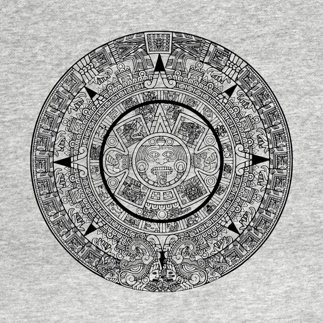 Aztec Calendar by Estudio3e